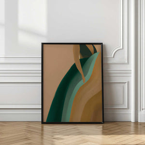 Tablou înramat „Earthy Dress” de Merel Takken