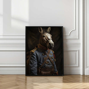 Tablou înramat „Donkey In Costume 2” de Bilge Paksoylu