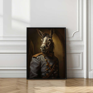 Tablou înramat „Donkey In Costume 3” de Bilge Paksoylu