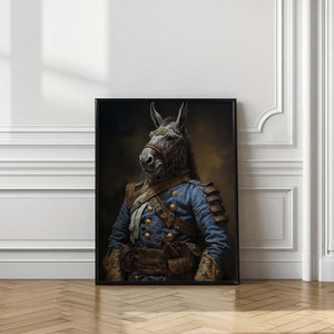 Tablou înramat „Donkey In Costume 4” de Bilge Paksoylu