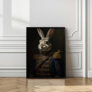 Tablou înramat „Rabbit In Costume 1” de Bilge Paksoylu