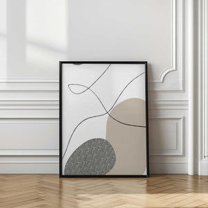 Tablou înramat „Abstract Bubbles” de Anne-Marie Volfova