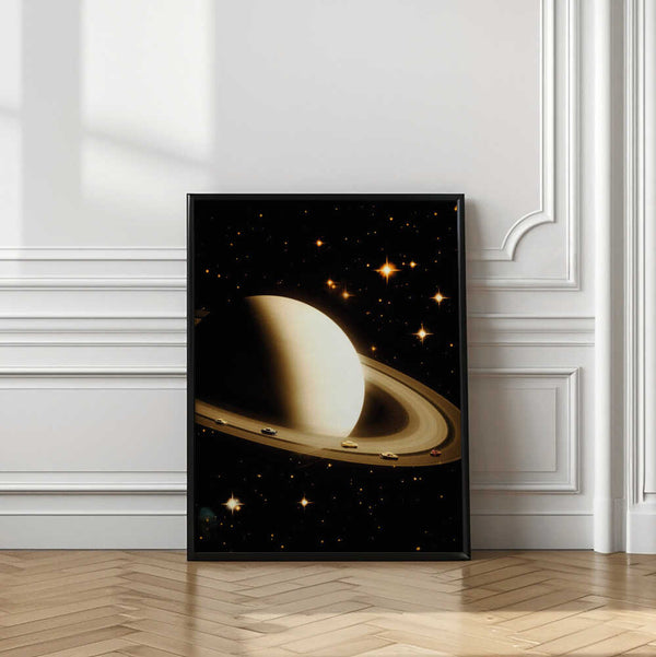 Tablou înramat „Saturn Riders II” de Taudalpoi