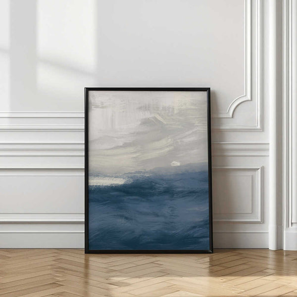 Tablou înramat „Ocean's Tranquility” de Little Dean