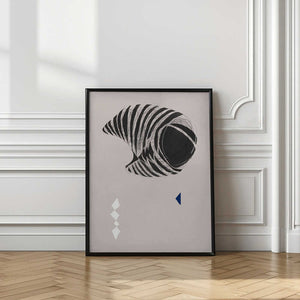 Tablou înramat „Abstract Stripes” de Little Dean
