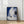 Tablou înramat „Blue Black and White Abstract” de Little Dean