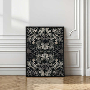 Tablou înramat „Organic Symmetrical Abstraction” de Little Dean