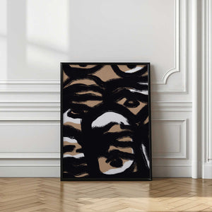 Tablou înramat „Echoes of Abstraction” de Little Dean