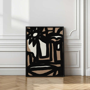 Tablou înramat „Bold line composition 10” de Little Dean