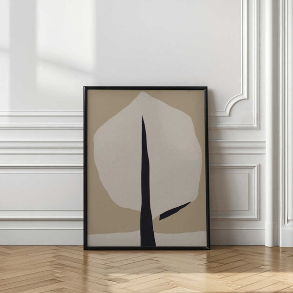 Tablou înramat „Monochrome Silhouette” de Little Dean