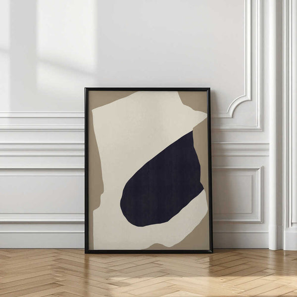 Tablou înramat „Contrasting Shapes” de Little Dean