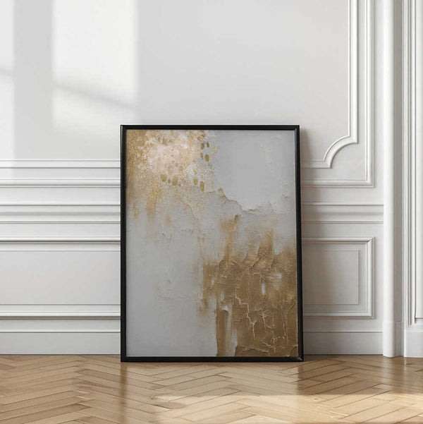 Tablou înramat „Marble in Gold” de Sally Ann Moss