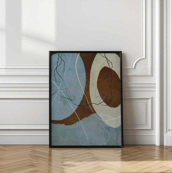 Tablou înramat „Ethereal Circles” de Treechild