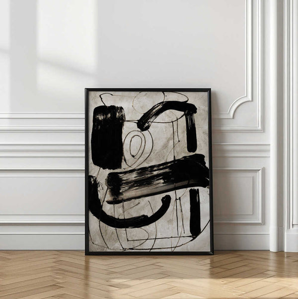 Tablou înramat „Vintage Abstract” de Dan Hobday