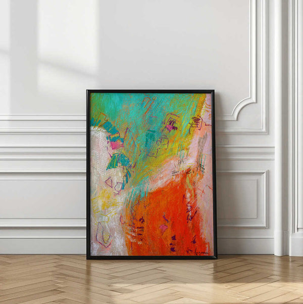 Tablou înramat „ Radiant Whirlwind” de Dorothy Fagan