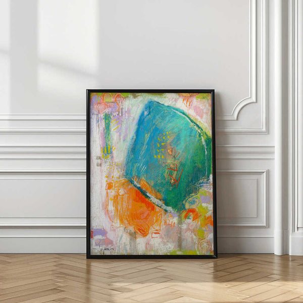 Tablou înramat „Vibrant Whirl” de Dorothy Fagan