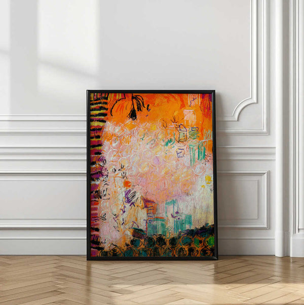 Tablou înramat „Vibrant Whirl” de Dorothy Fagan