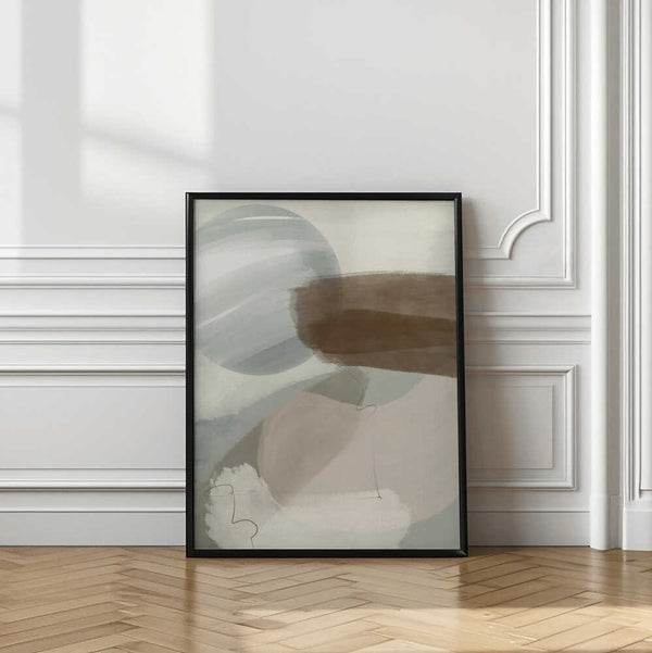 Tablou înramat „Abstract 01” de Nilesh Kulkarni