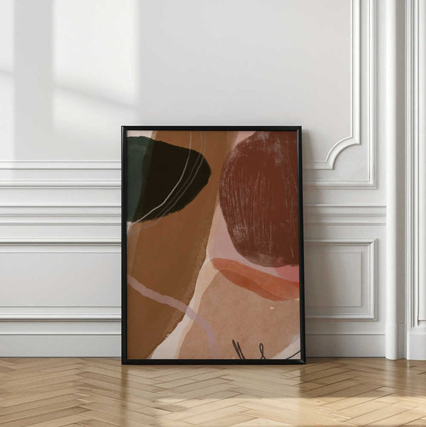 Tablou înramat „Chatter” de Gemma Bardot