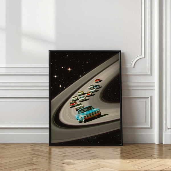 Tablou înramat „Saturn Grand Prix” de Taudalpoi