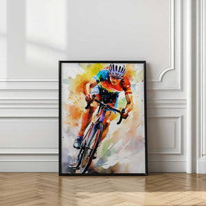 Tablou înramat „Sport Cycler 1” de Justyna Jaszke
