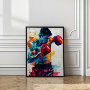 Tablou înramat „Sport Boxer 2” de Justyna Jaszke