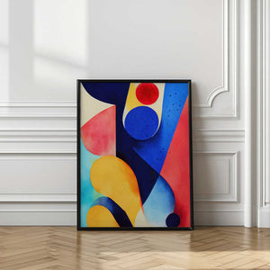 Tablou înramat „Nature Inspired Abstract Watercolor  (Day 93)” de Mauro