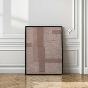 Tablou înramat „Textured Geometry” de THE MIUUS STUDIO