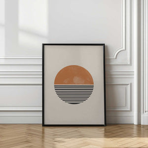Tablou înramat „Striped Horizon” de THE MIUUS STUDIO