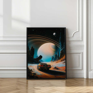 Tablou înramat „Ultimate Space Racer” de Taudalpoi