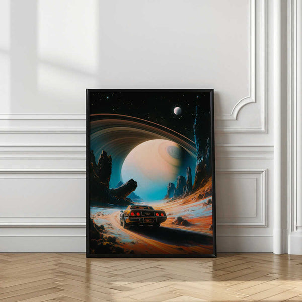 Tablou înramat „Ultimate Space Racer” de Taudalpoi