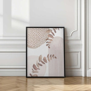 Tablou înramat „Boho In Neutral 1” de Sally Ann Moss