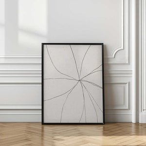 Tablou înramat „Cracked Symmetry” de uplusmestudio