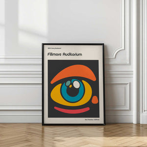 Tablou înramat „Fillmore Abstract Poster” de Retrodrome