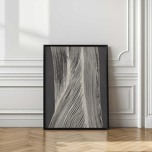 Tablou înramat „Abstract hand drawn Line 03” de Lucrecia Caporale