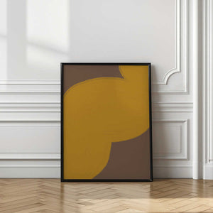 Tablou înramat „Golden Flow” de THE MIUUS STUDIO