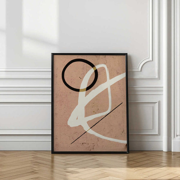 Tablou înramat „Abstract Paths” de Treechild