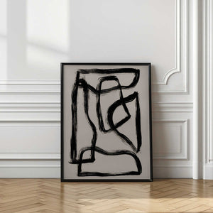 Tablou înramat „Brush Shapes 2” de Mareike Böhmer