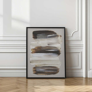 Tablou înramat „Abstract Brush Strokes 108” de Mareike Böhmer