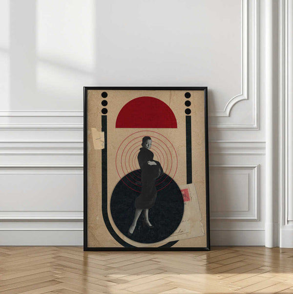 Tablou înramat „Me in the Middle” de Pia Lilenthal