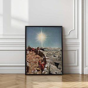 Tablou înramat „Crater Fields Viewing Area” de Mikhail Siskoff