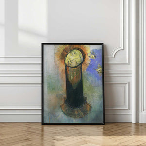 Tablou înramat „The Head of John the Baptist” de Odilon Redon