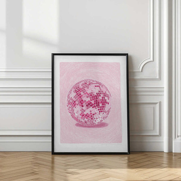 Tablou înramat „Pandc Discoball Copy 2” de Jenny Liz Rome