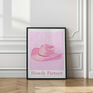 Tablou înramat „P&c Howdypartner Copy” de Jenny Liz Rome