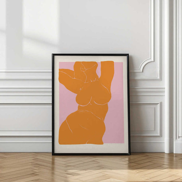 Tablou înramat „Pandc Figure2 Copy 2” de Jenny Liz Rome