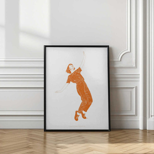 Tablou înramat „Jlr Dancing14 Copy 2” de Jenny Liz Rome