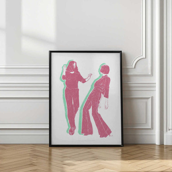 Tablou înramat „Jlr Dancing3 Copy” de Jenny Liz Rome