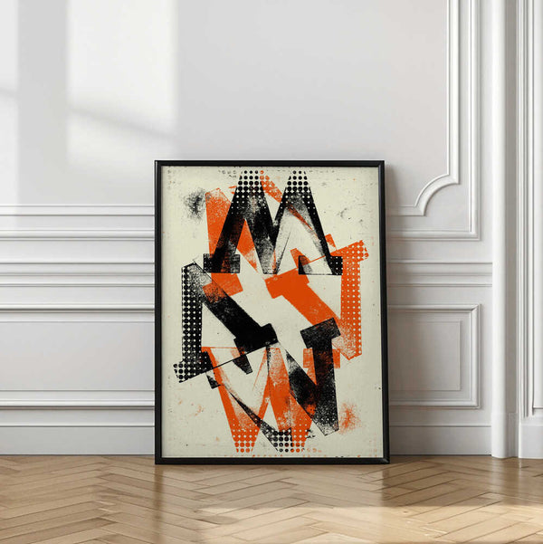 Tablou înramat „Bold Chaos” de Petr Strnad