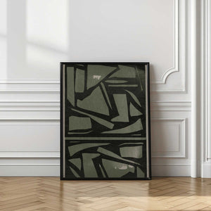 Tablou înramat „Shattered Geometry” de THE MIUUS STUDIO