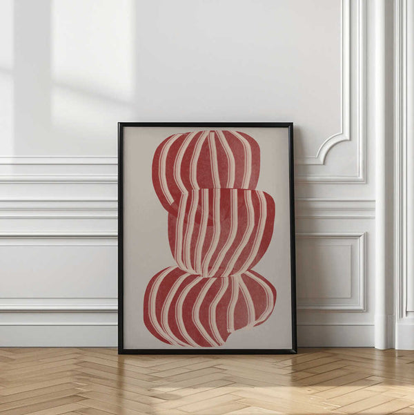 Tablou înramat „Striped Balance” de THE MIUUS STUDIO